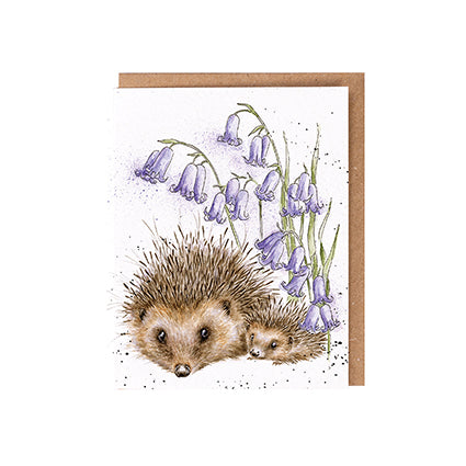 Seed Card Love and Hedgehugs Hedgehog