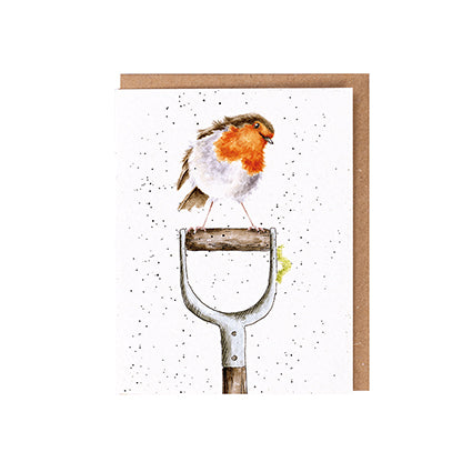 Seed Card The Gardeners Friend Robin