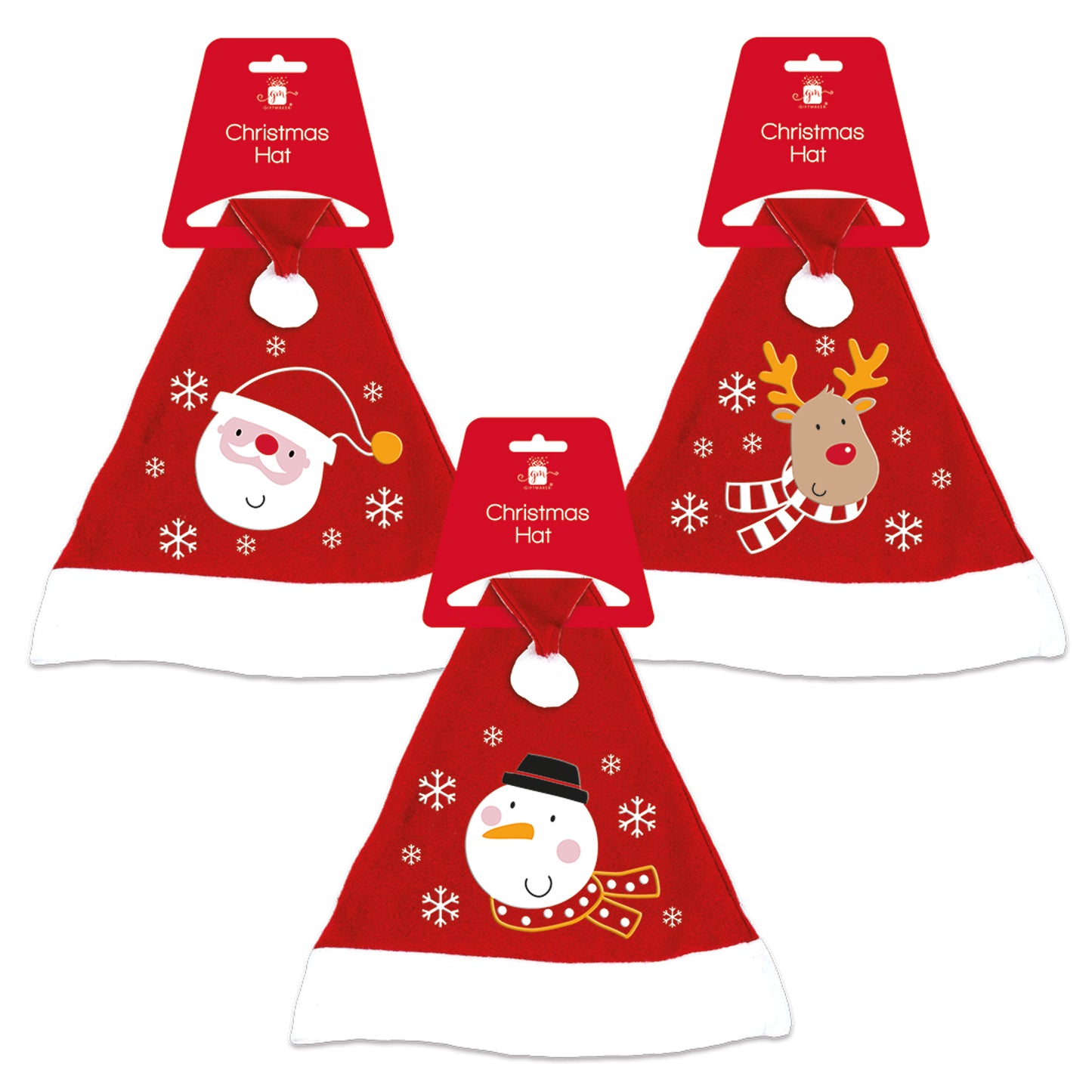 Embroidered Santa Hat