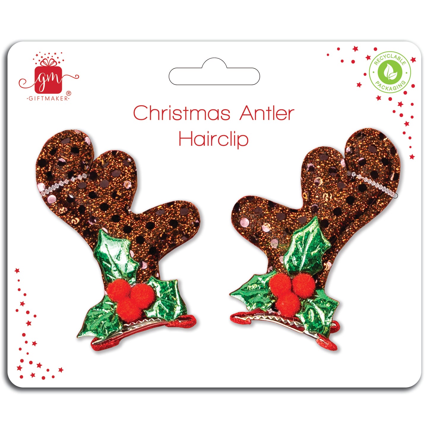 Antler Hair Clips
