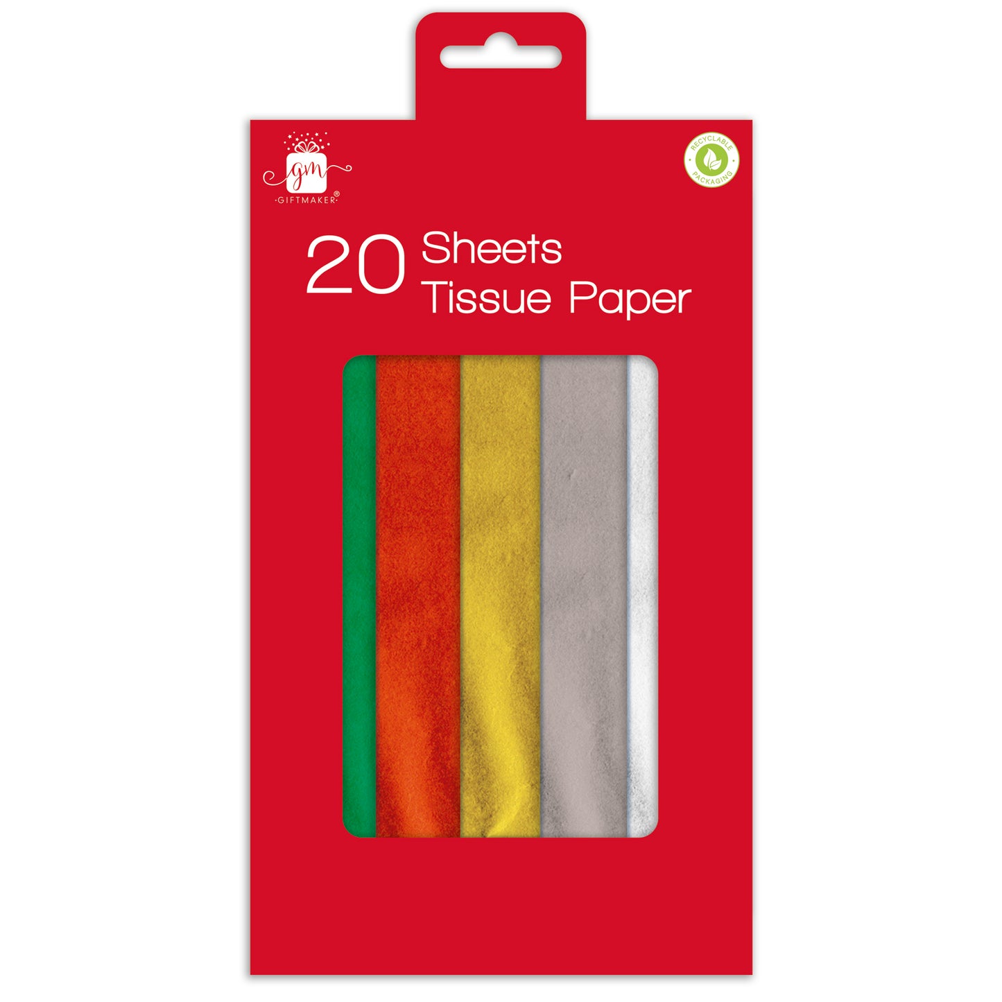 20 Sheets Tissue Paper - mixed colours