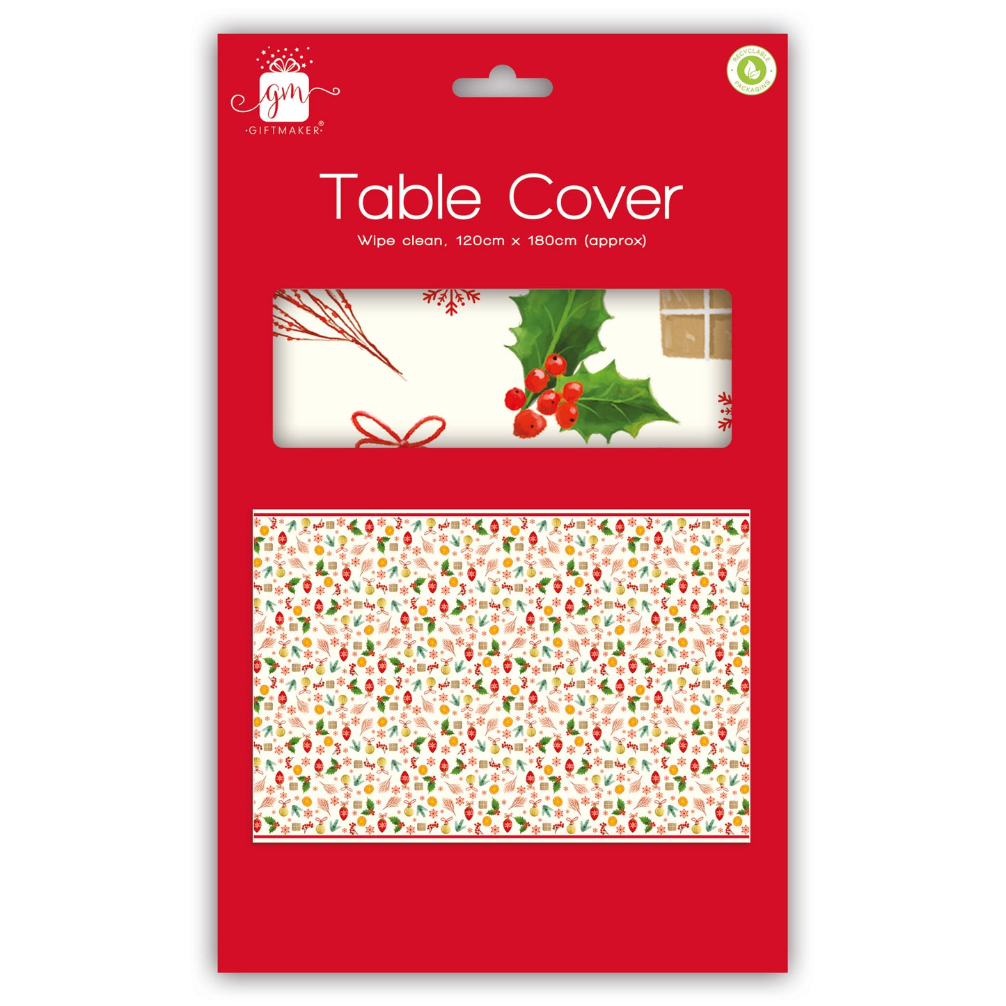 Traditional Christmas Table Cover
