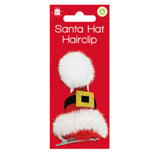 Santa Hat Hair Clip