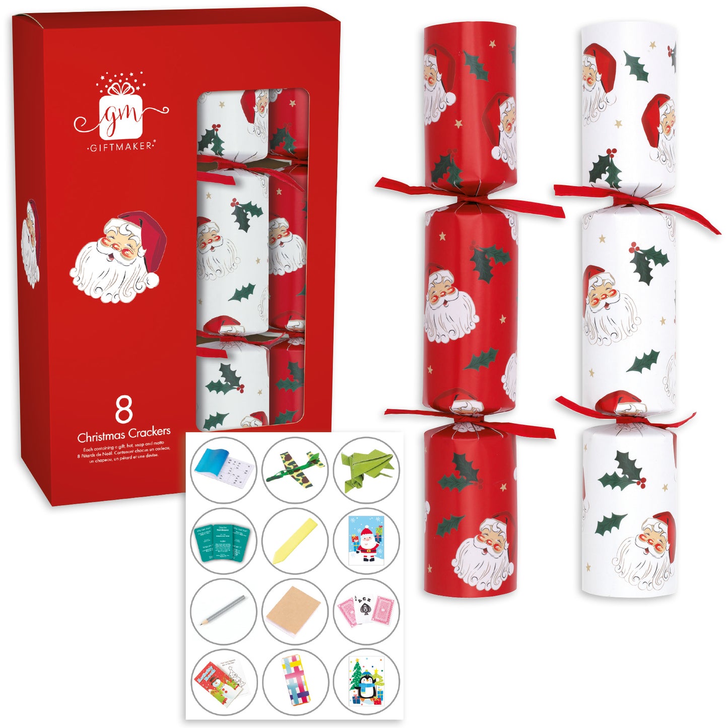 Classic Santa Christmas Crackers