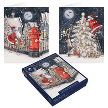 Whimsical Santa Christmas Cards - FSC Pack