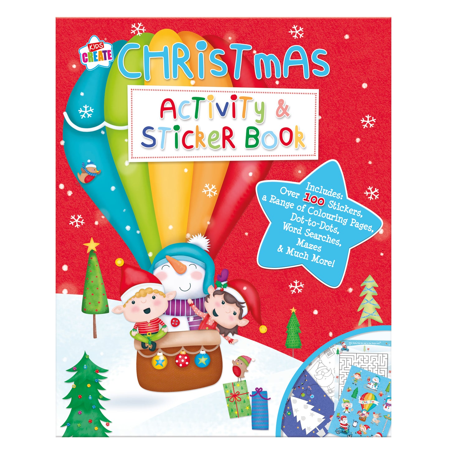 Christmas Activity & Sticker Book