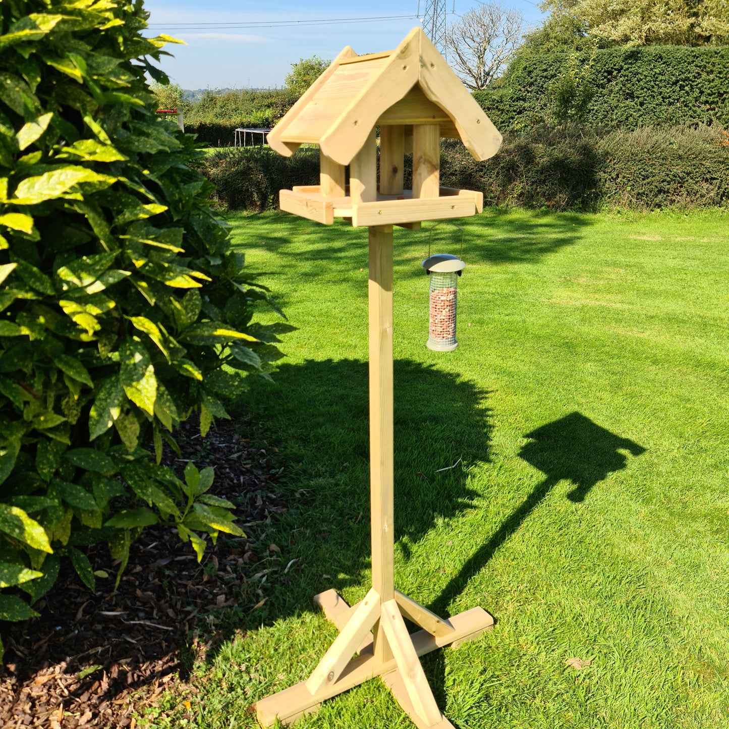 Bird Feeder With House