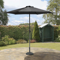 Havana 2.7m Crank Parasol Black