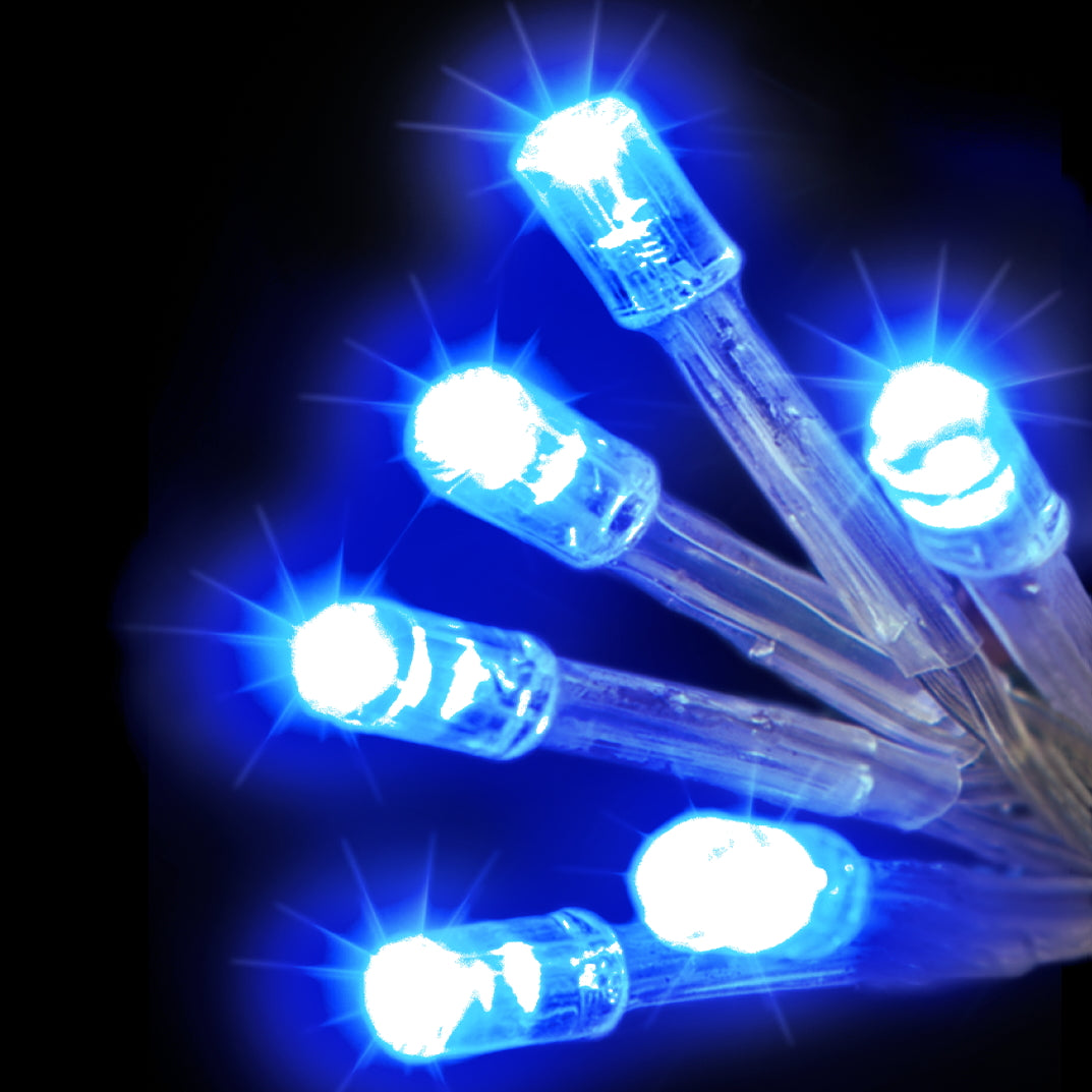 20 Blue LED Battery Operated Fairy Lights (1.9m)