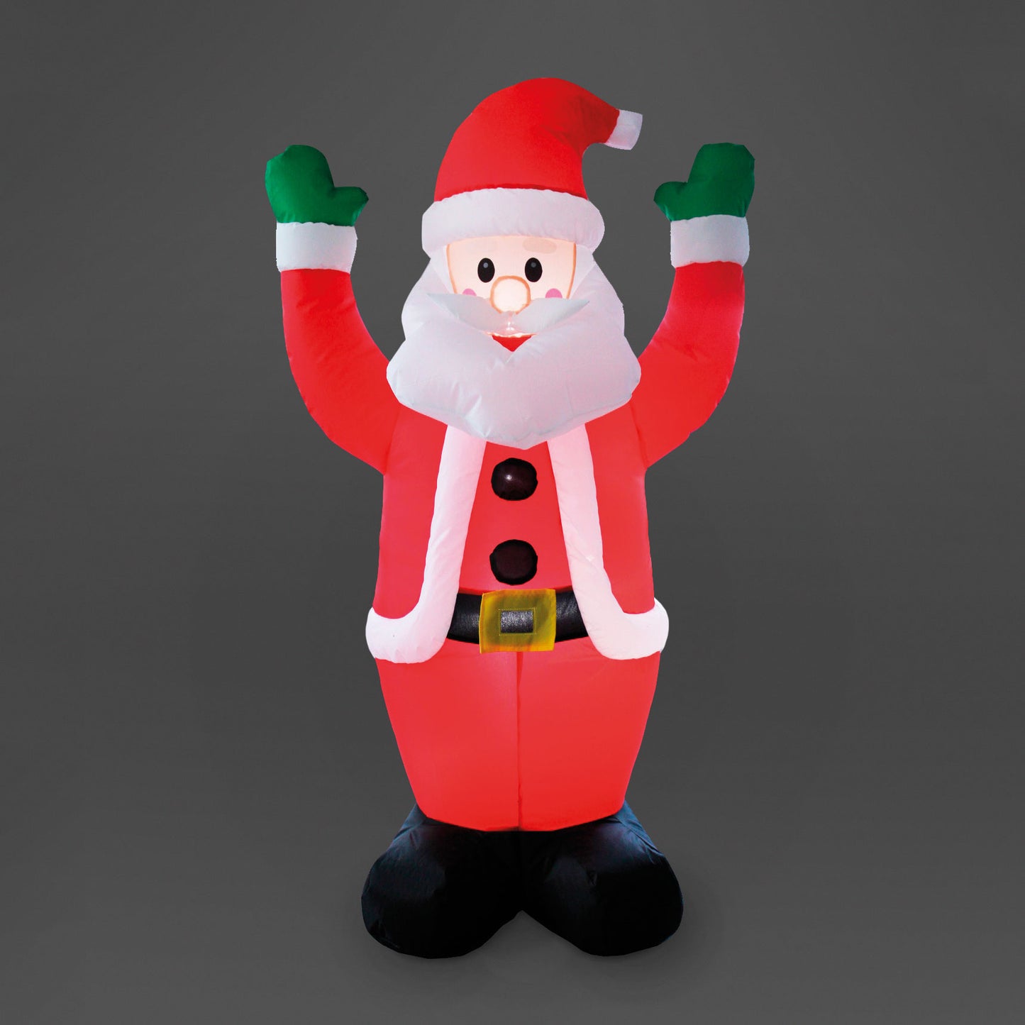 120cm Inflatable Santa With Raised Arms