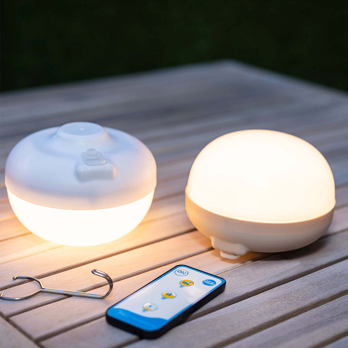 Portable Rechargeable Outdoor Cherry Bulb 900LUM - Beige