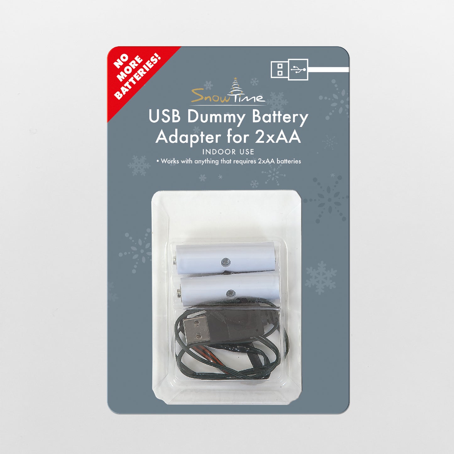 2 x AA Batteries USB Powered Christmas Lights