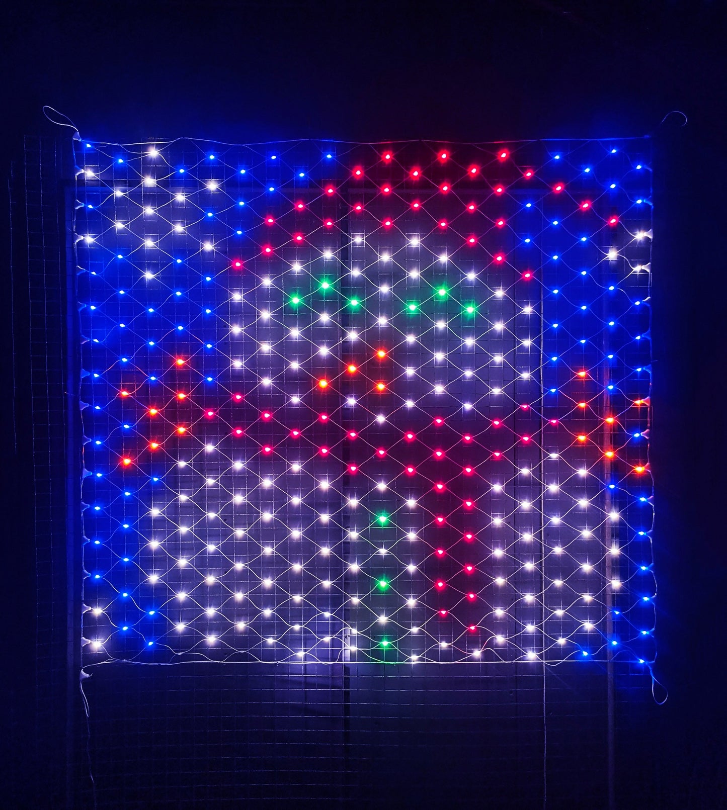 1.2x1.3M Christmas Snowman Net Light