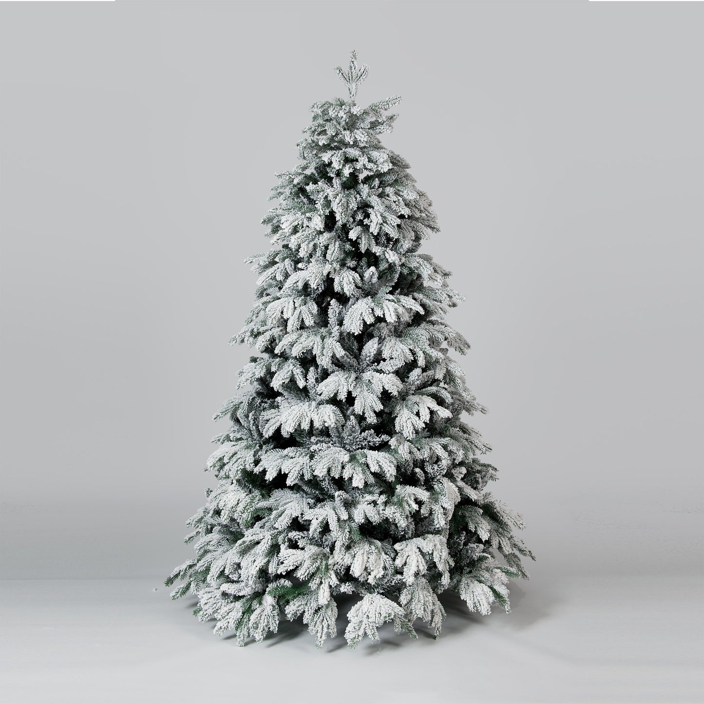 7.5ft Cascade Premium Flocked Artificial Pine Christmas Tree