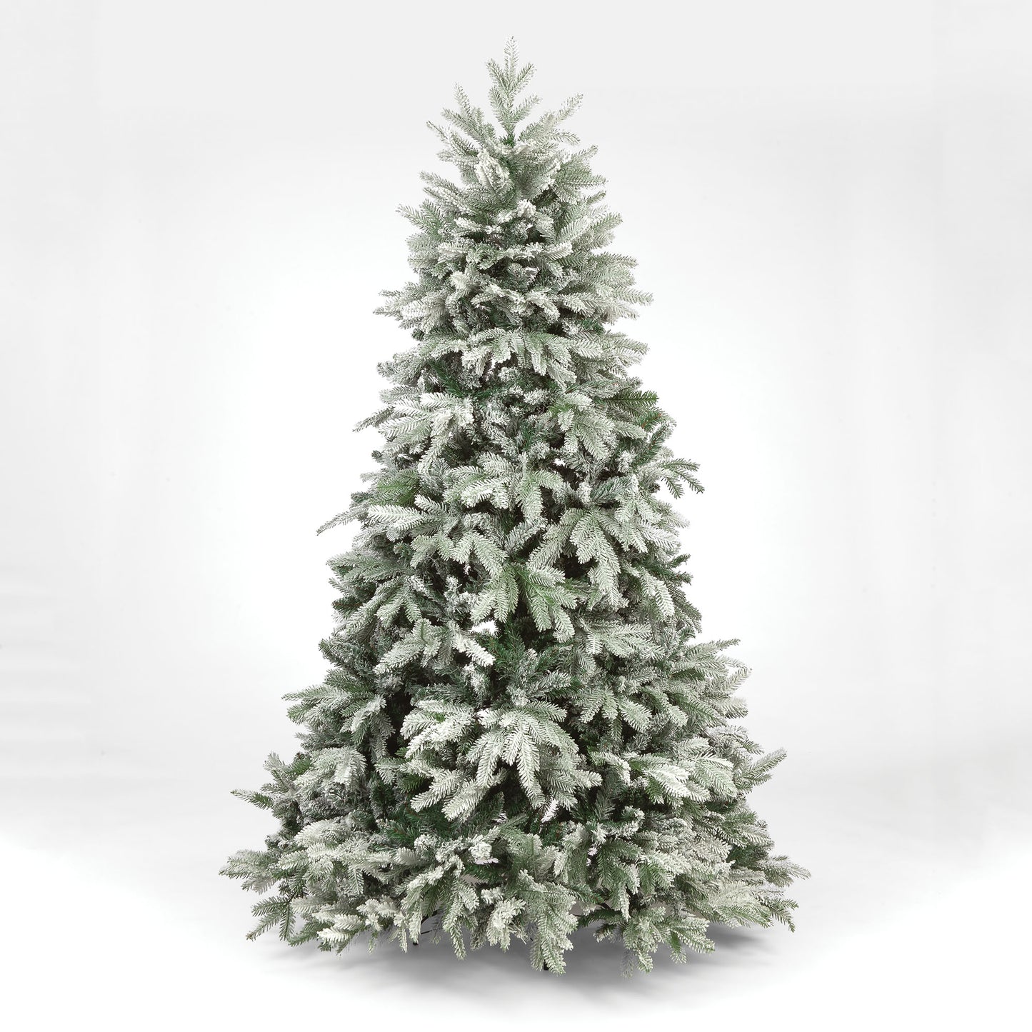 6ft Cascade Premium Flocked PE Mix Artificial Pine Christmas Tree (180cm)