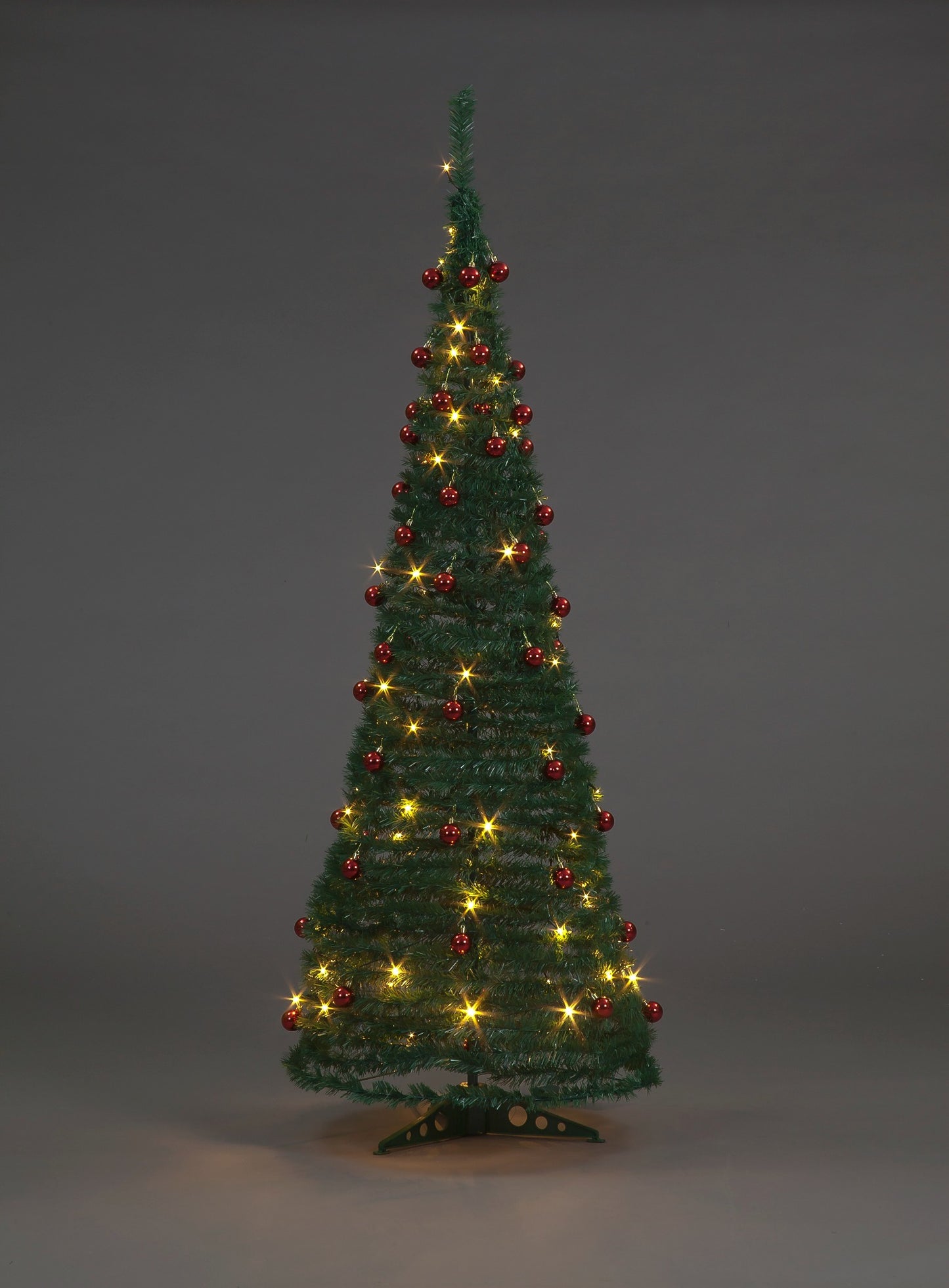 Battery Operated Pre-Lit Decorated Pop-Up Tree 6ft