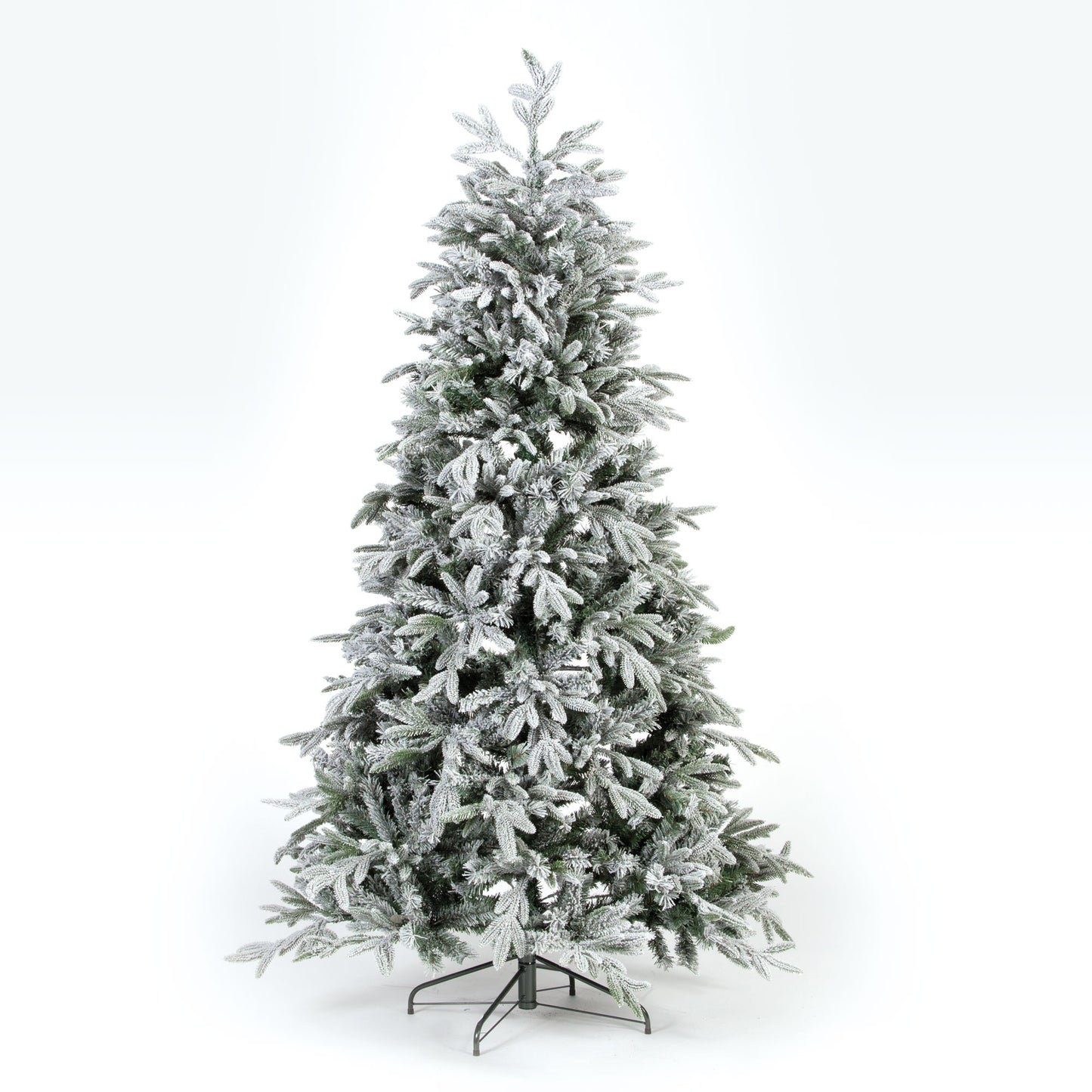210cm (7ft) Lake Forest Fir PE Snow Christmas Tree