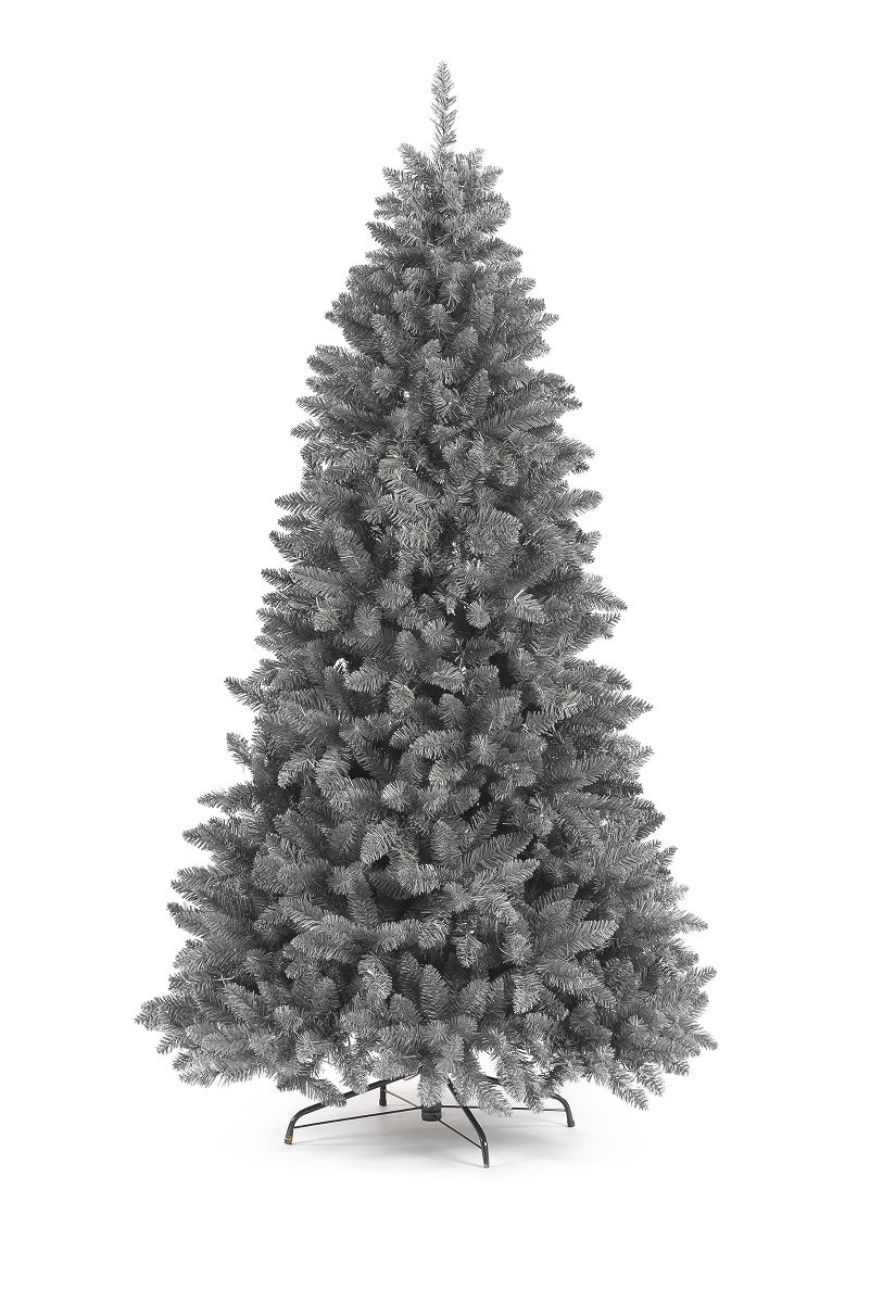 7ft Charcoal Pine Tree 1315 Tips hinged