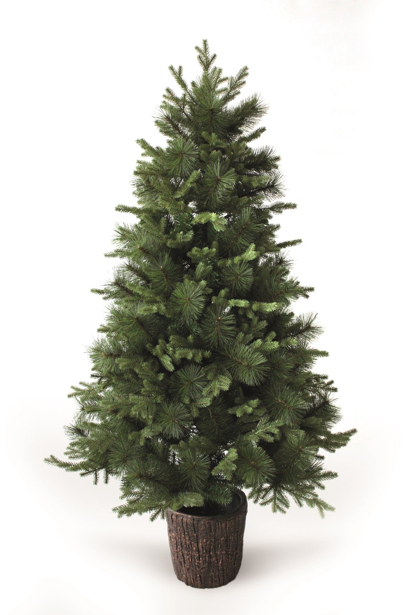 5ft Borne Spruce Mixed PE/PVC Christmas Tree (150cm)