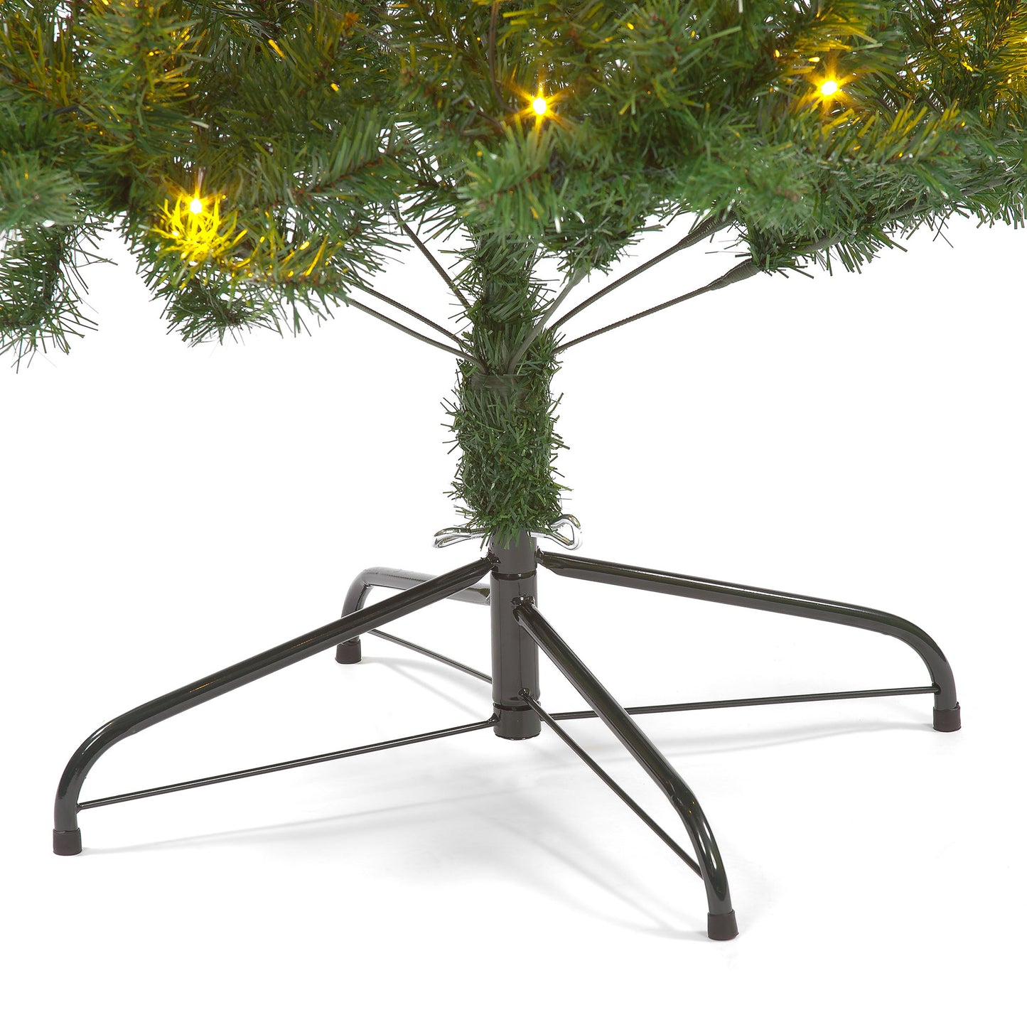 6ft Pre-Lit Christmas Tree with 100 Warm White Lights (180cm)π