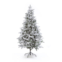 7ft Diamond Lake PE Mix Flocked Tree (210cm)