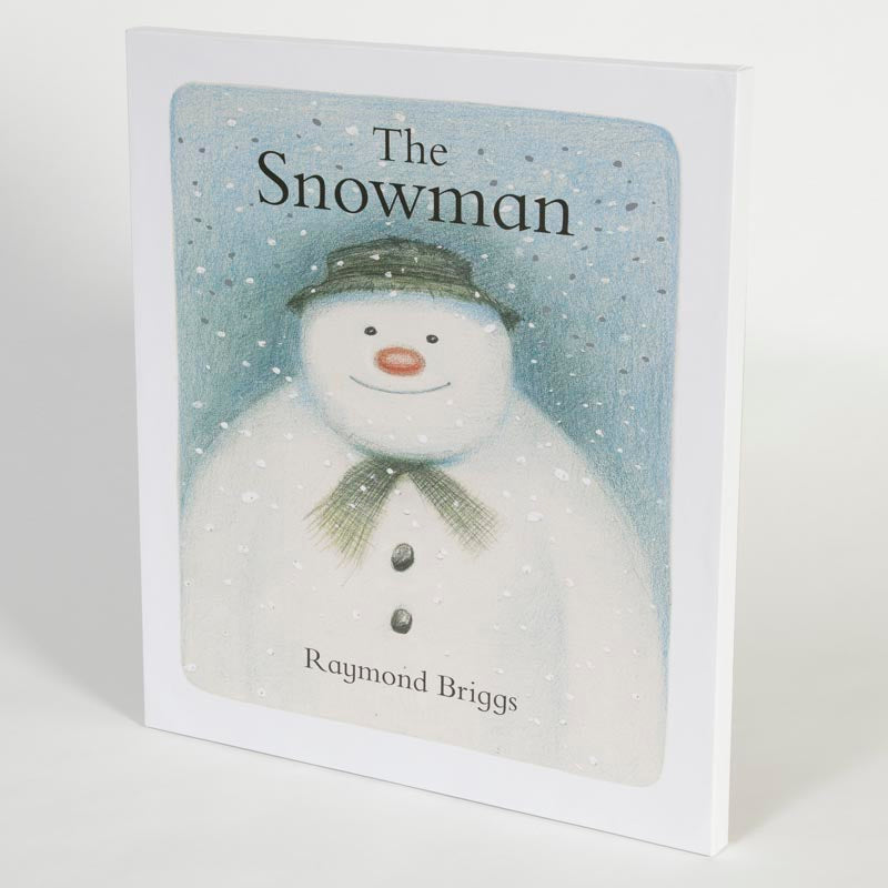 Battery Operated Fibre Optic The Snowman Raymond Briggs Book Canvas 40cm x 45cm