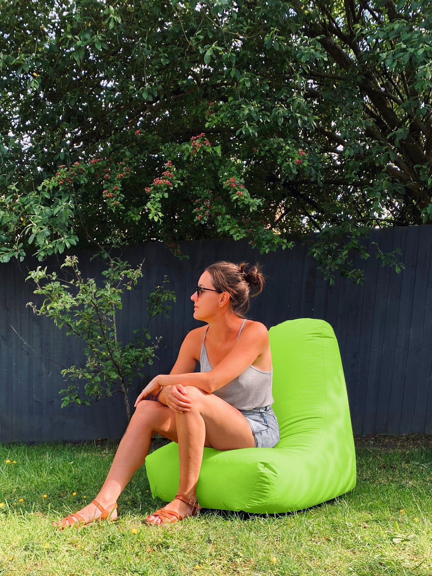 Outdoor Beanbag Chair Green