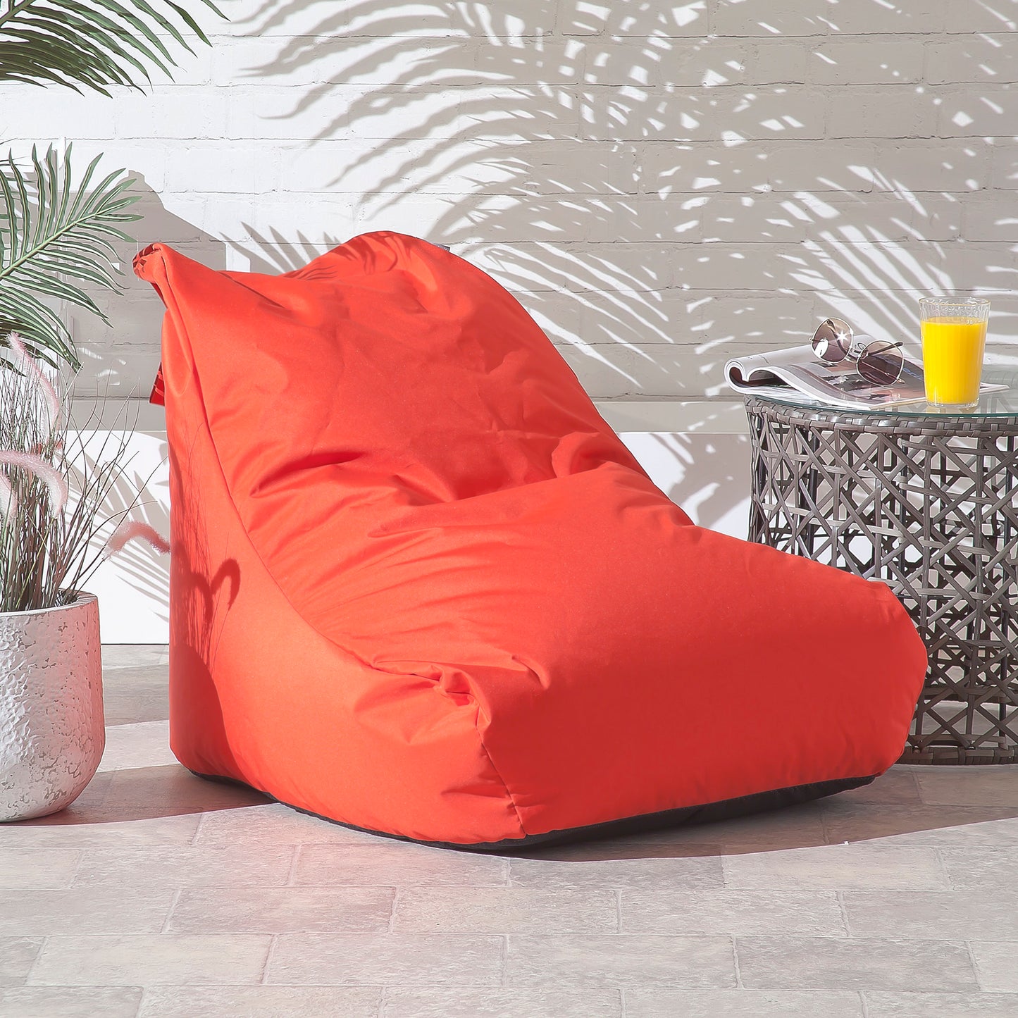 Outdoor Beanbag Chair Red