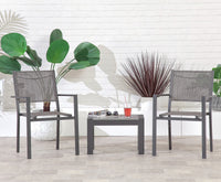 Adrano Aluminium Stacking Bistro Collection