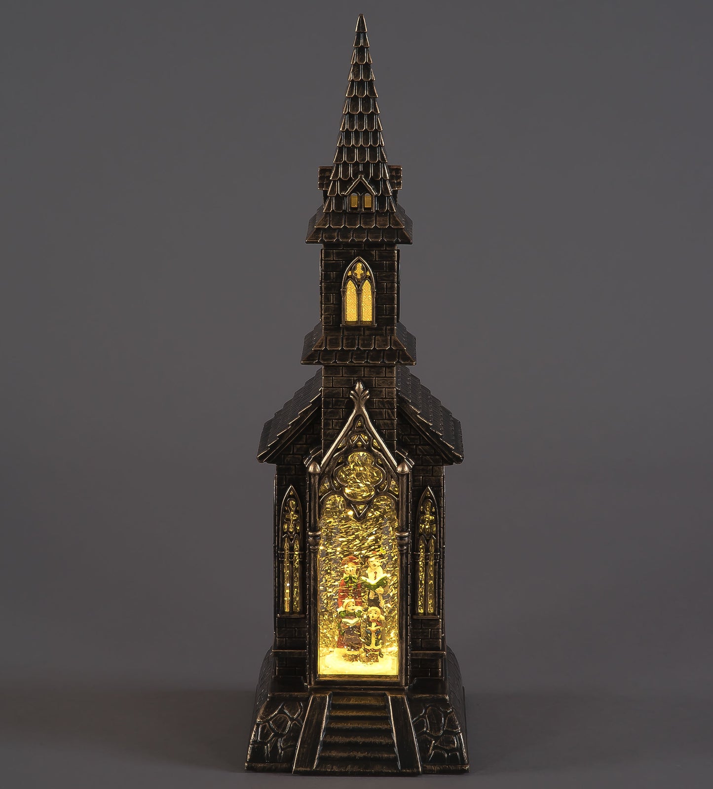 B/O 48cm Water Church with Choir