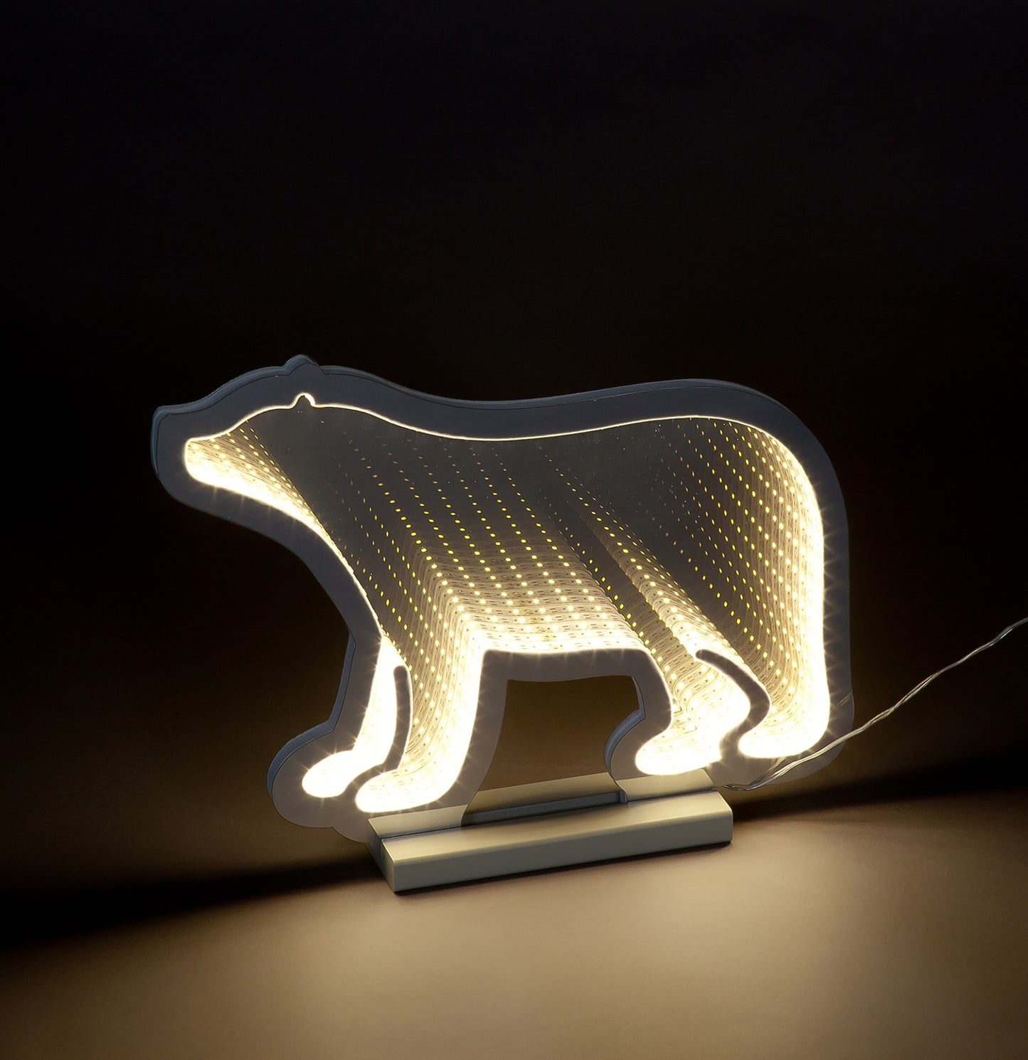 40cm Infinity Ice White Polar Bear