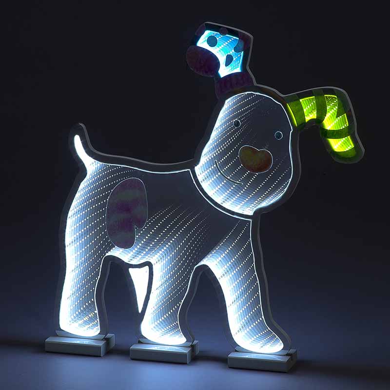 40cm Infinity Snowdog Infinity Christmas Decoration