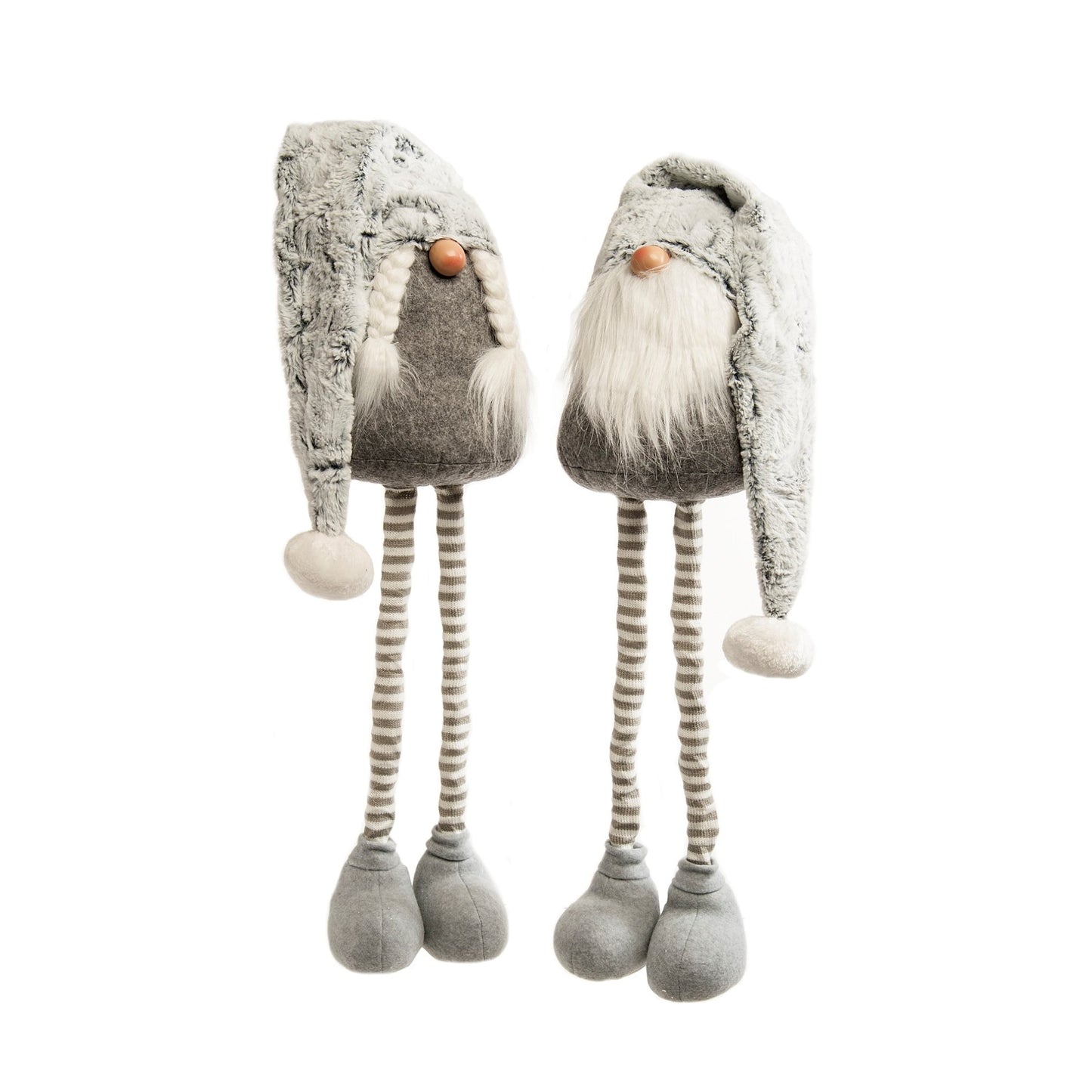 2x Assorted Gonks with Dangled Legs 75cm