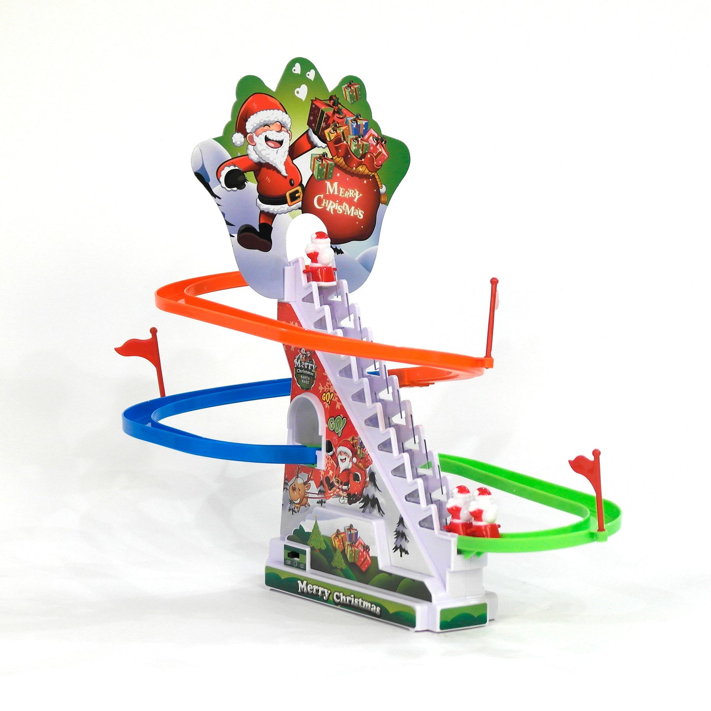 Battery Operated Santa Race With Light & Music