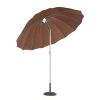 Shanghai 2.7m Parasol with Crank & Tilt Mocha