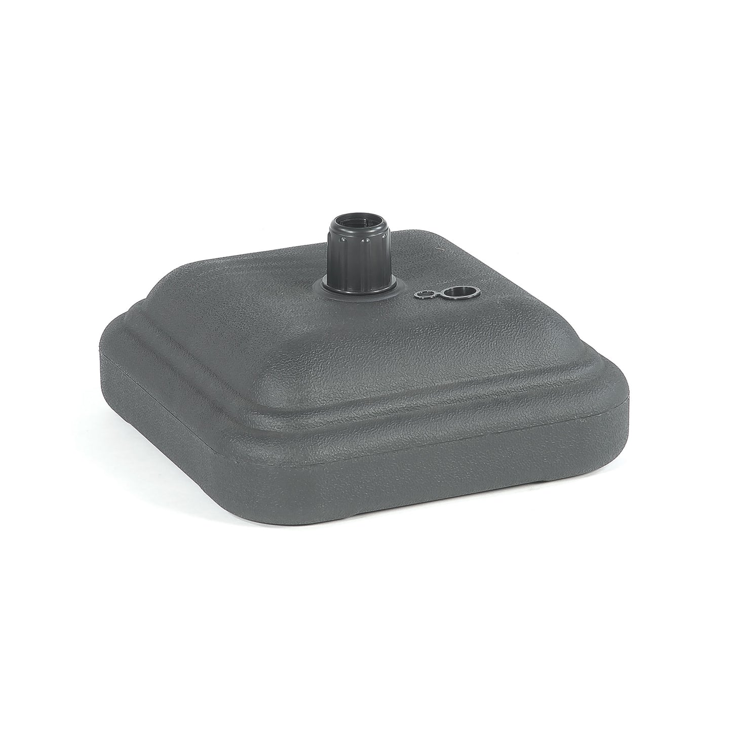 Plastic Black 12L Square Water/Sand Parasol Base