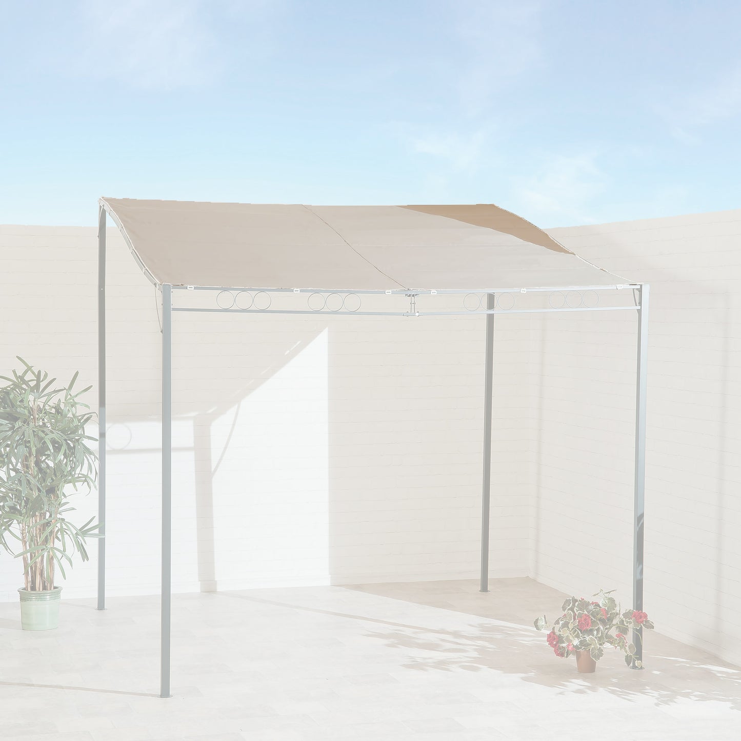 Replacement Canopy for SunTime 3.5m Wall Gazebo