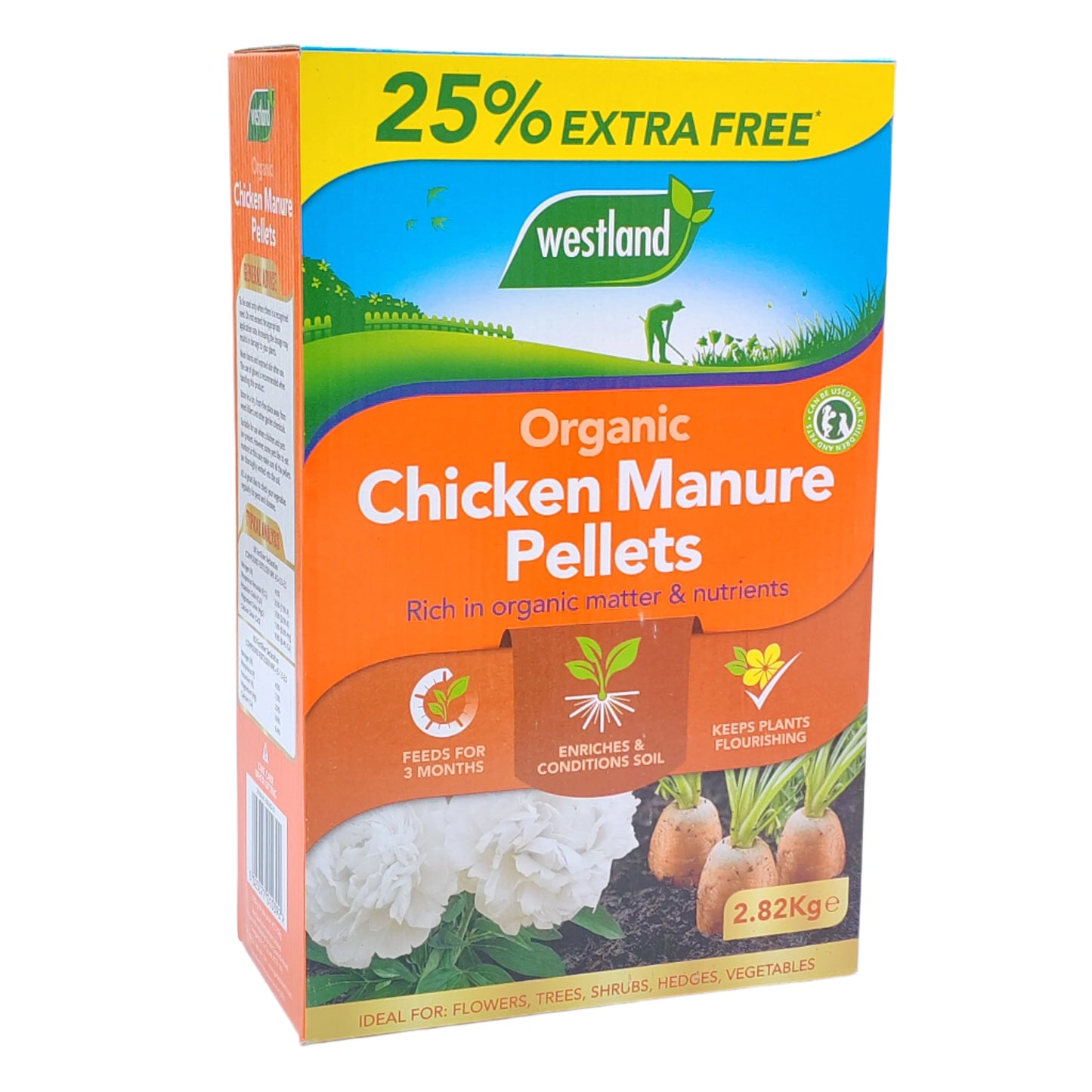 Westland Organic Chicken Manure Pellets 2.25kg