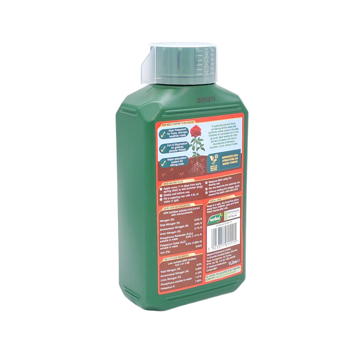 Westland Rose Specialist Liquid Feed 1L