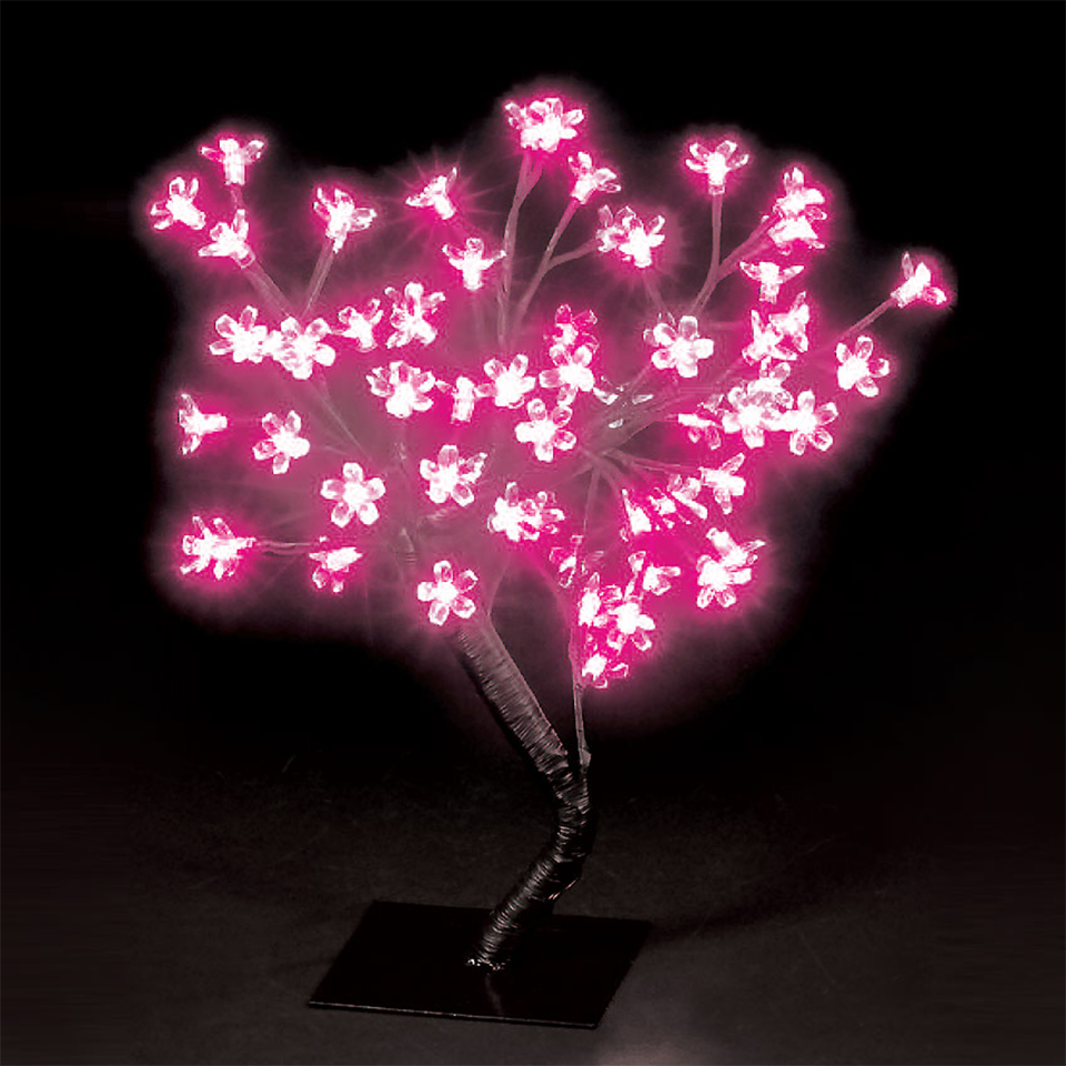 18in/45cm Cherry Blossom Tree with 40 Pink LEDs