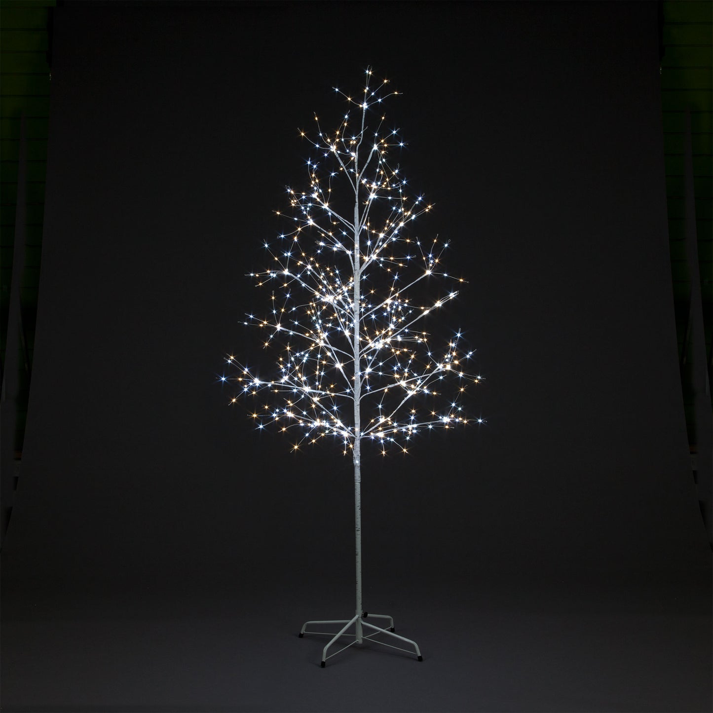 1.8m Christmas Novelty Tree with 563 Warm White LEDs & 187 Ice White LEDs