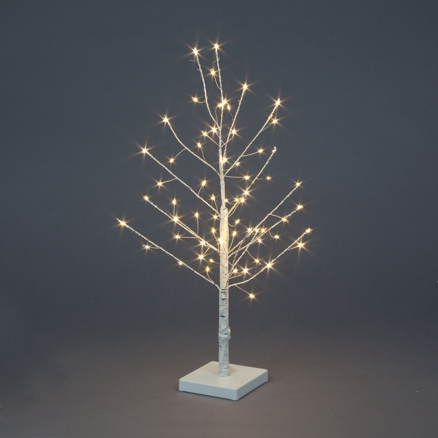 60cm Birch Tree with warm white LEDs