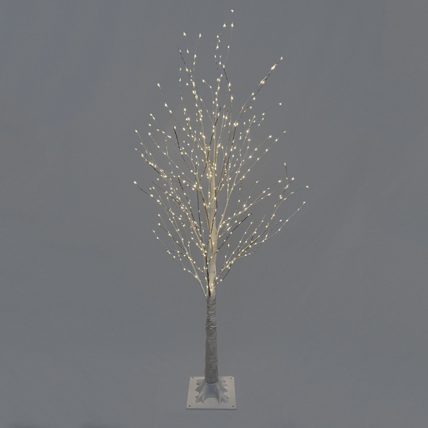 1.2m White Outdoor Micro Dot Twinkling Christmas Tree