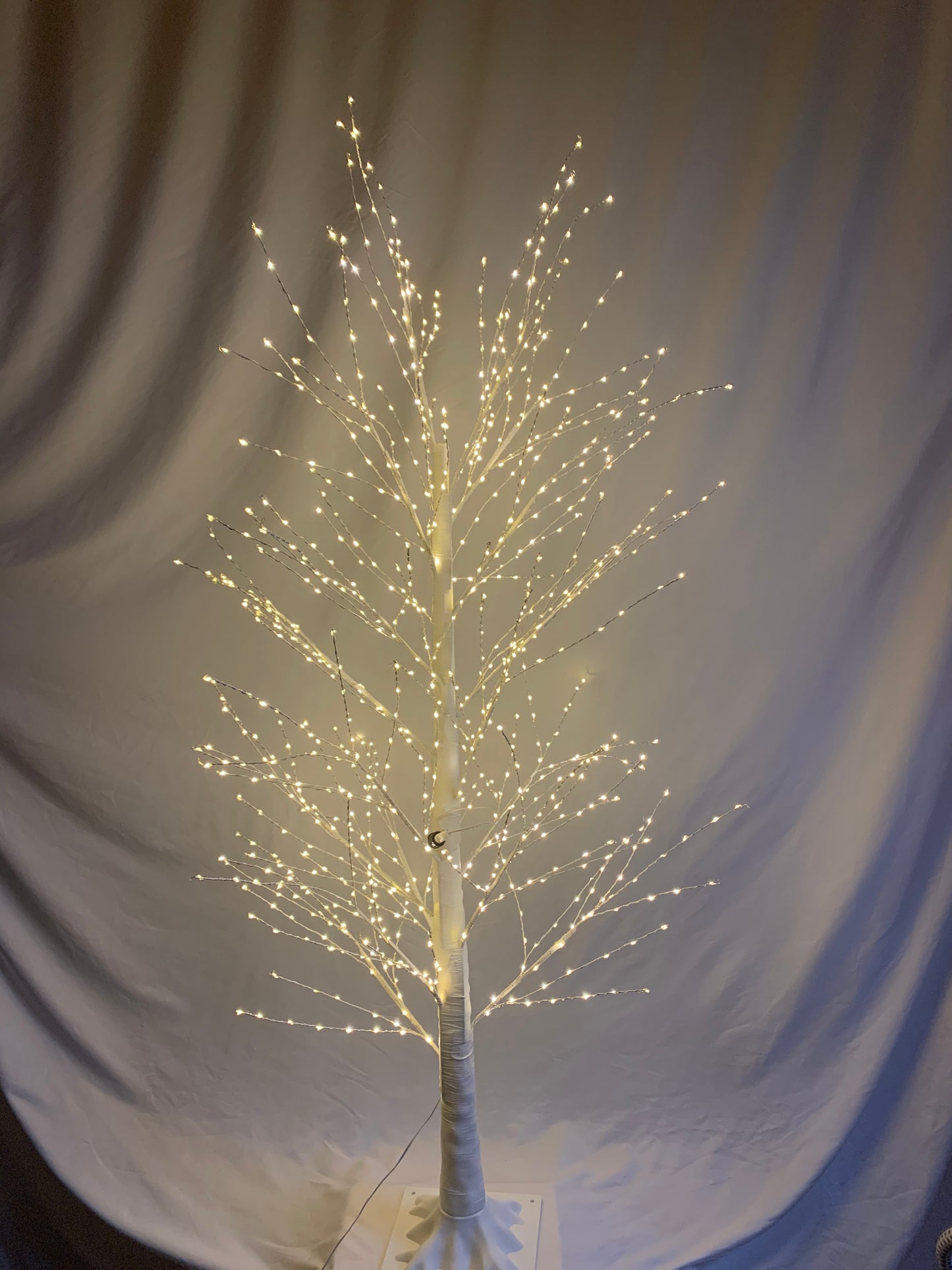White Modelling Micro Dot Tree Warm White LEDs 5ft