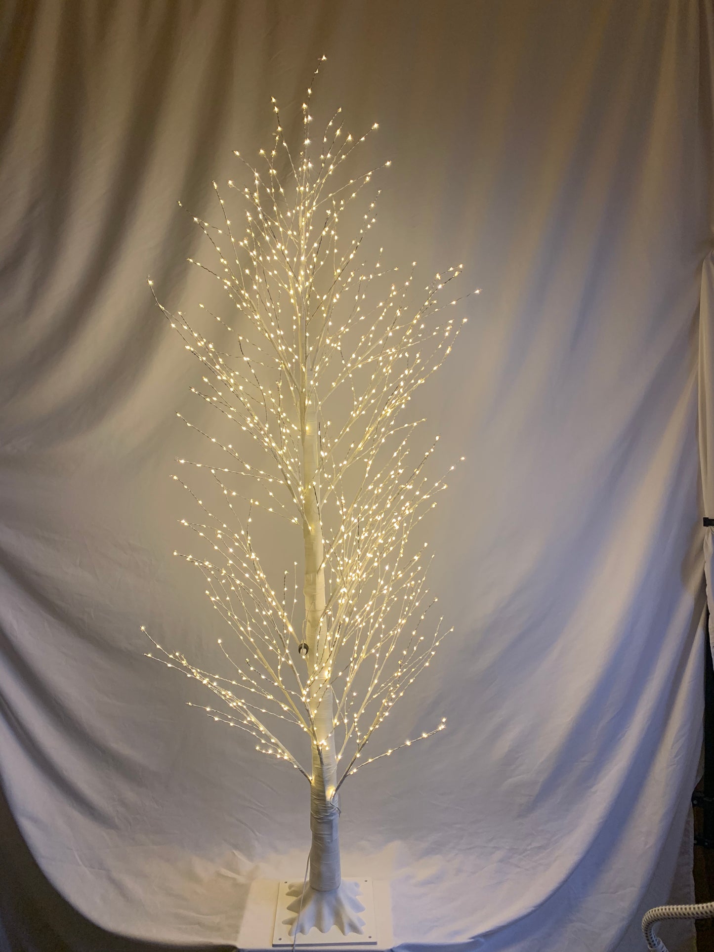 White Modelling Micro Dot Tree Warm White LEDs 6ft