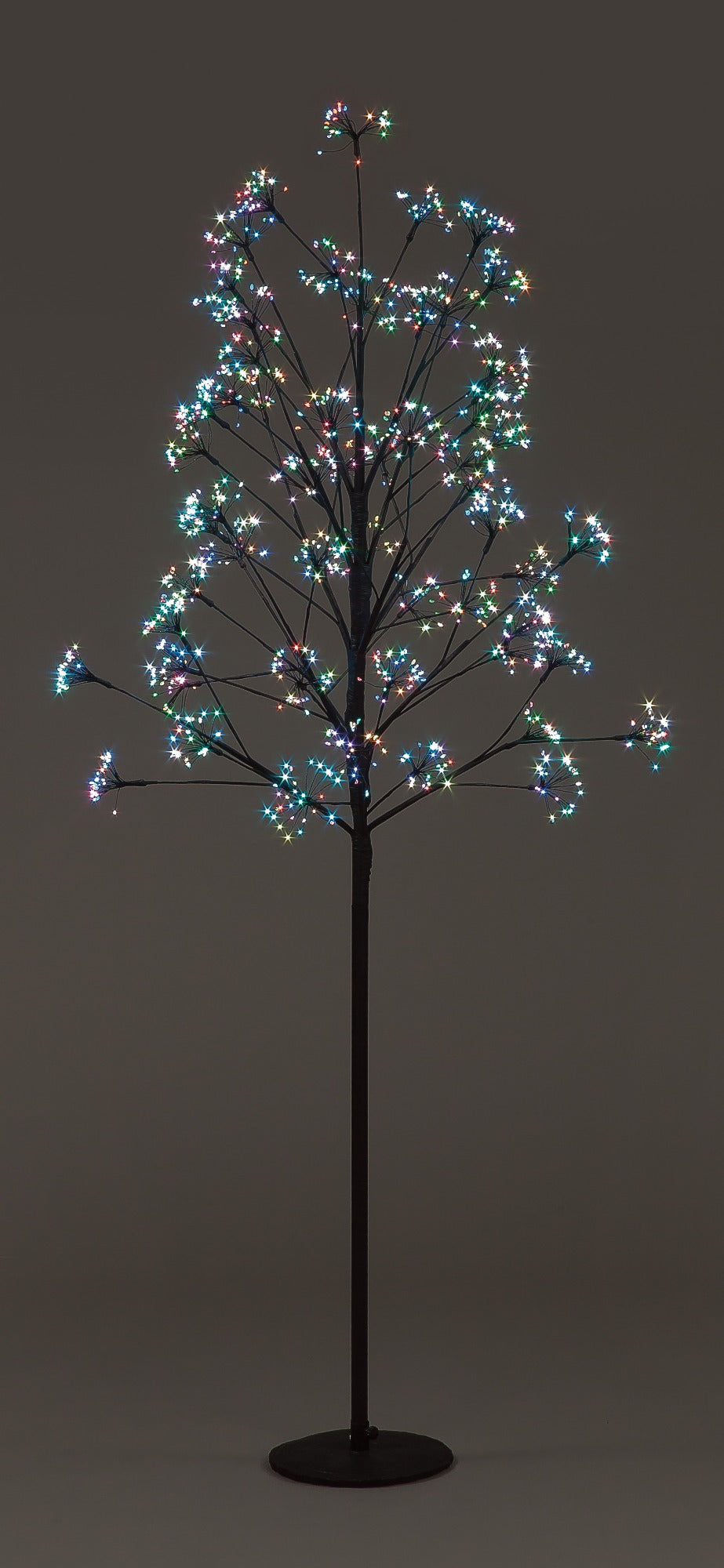 1.2m Dandelion Tree w/896 Multi Col Flashing LED Christmas Trees