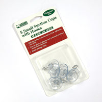 5 Small Suction Cups With Hooks for Christmas Decorations
