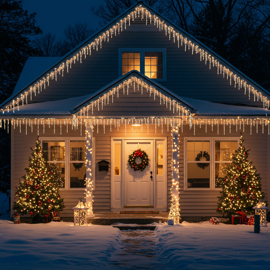 Christmas Icicle Lights