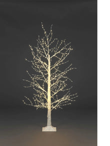 1.5m White Modelling Micro Dot Tree w/900 WW LEDS 20% Twinkle