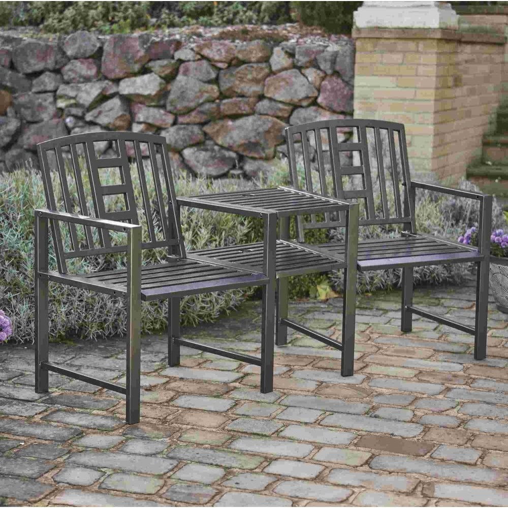 Hartlebury Duo Garden Bench and Table